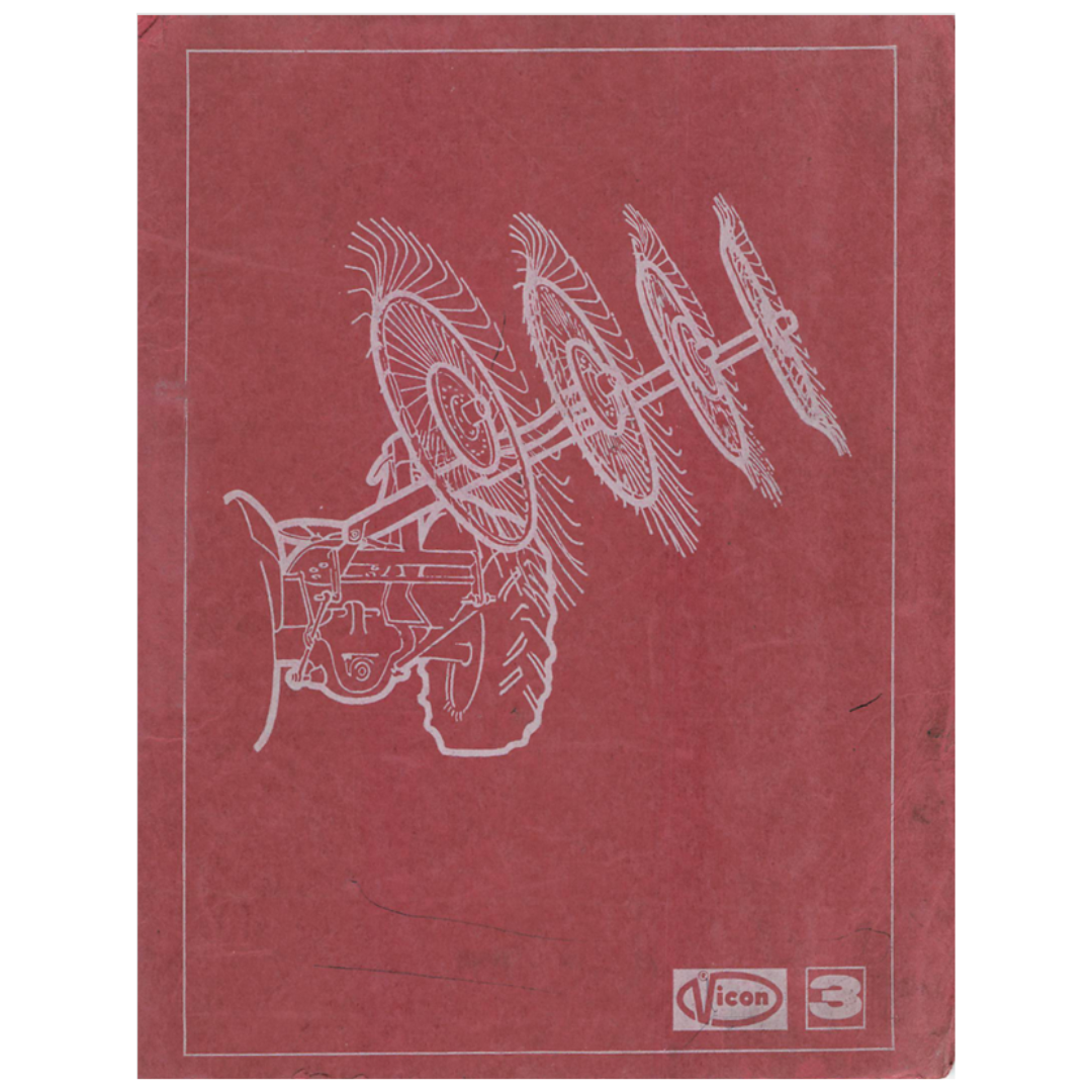 Vicon HKx 400 410 500 510 600 & HKo Hay Rake Spare Parts Catalogue